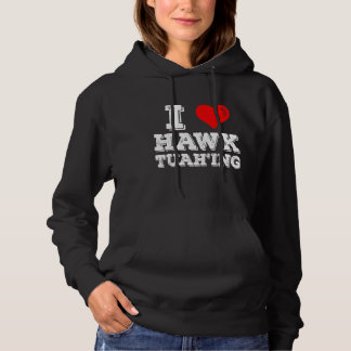 I Liebe Hawk Tuah'ing Funny Hoodie