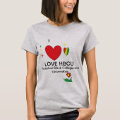 I Liebe HBCU T-Shirt (Vorderseite)