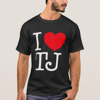 I Liebe He Tj T-Shirt