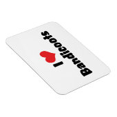 I Liebe Heart Bandicoot Magnet (Rechte Seite)