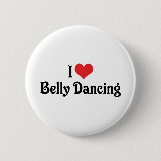 I Liebe Heart Bly Tanz Button (Vorderseite)
