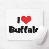 I Liebe Heart Buffalo Mousepad (Mit Mouse)