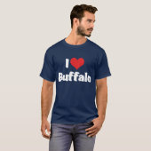 I Liebe Heart Buffalo T-Shirt (Vorne ganz)