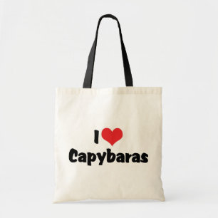 I Liebe Heart Capybaras Tragetasche