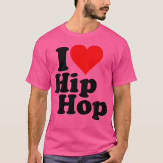 I Liebe Heart Hip Hop Rap T-Shirt