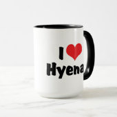 I Liebe Heart Hyenas Tasse (VorderseiteRechts)