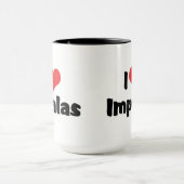 I Liebe Heart Impalas Tasse (Zentrum)