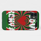 I Liebe Heart Kenya: Dynamische Flaggenkunst Case-Mate iPhone Hülle (Rückseite (Horizontal))
