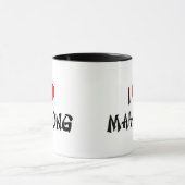 I Liebe Heart Mahjong - Mah Jong Lover Tasse (Zentrum)