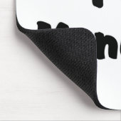 I Liebe Heart Mandrills Mousepad (Ecke)