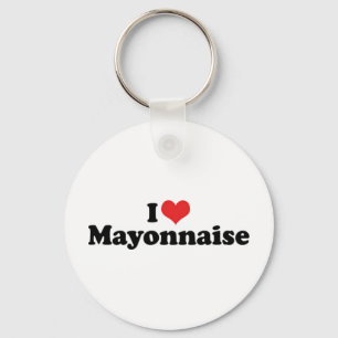 I Liebe Heart Mayo - Mayonnaise Lover Schlüsselanhänger