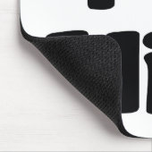 I Liebe Heart Mice - Maus Lover Mousepad (Ecke)