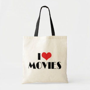 I Liebe Heart Movies - Movie Lover Tragetasche