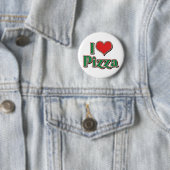 I Liebe Heart Pizza Button (Beispiel)