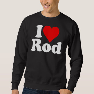 I LIEBE HEART ROD RODNEY RODERICK SWEATSHIRT