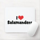 I Liebe Heart Salamanders Mousepad (Mit Mouse)