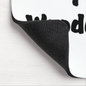 I Liebe Heart Woodchucks Mousepad (Ecke)