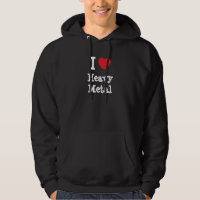 I Liebe Heavy Metal Herz Zoll personalisiert