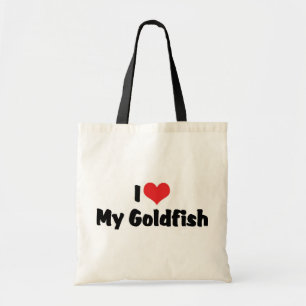 I Liebe Hebe My Goldfish - Aquarium Fish Lover Tragetasche