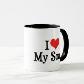 I Liebe Hebe My Soaps - Soap Opera Lover Tasse (VorderseiteRechts)