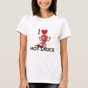 I Liebe-heiße Soße T-Shirt