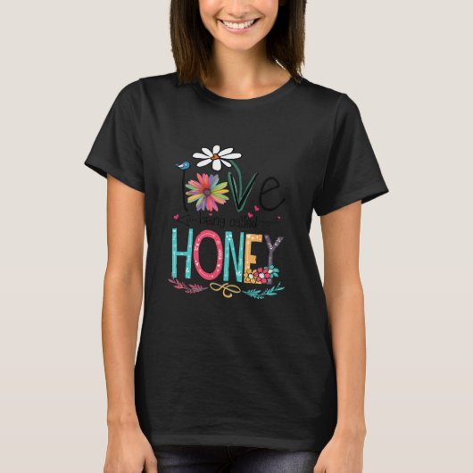 I Liebe heißt Honey Sunflower Shirt  (Vorderseite)