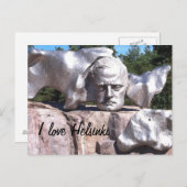 I Liebe Helsinki Postkarte (Vorne/Hinten)