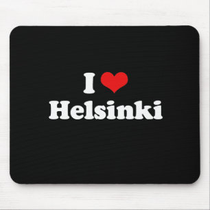 I Liebe-Helsinki-T-Shirt Weiß-T-Shirt Mousepad
