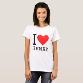 I Liebe henry T-Shirt (Vorne ganz)