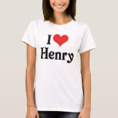 I Liebe Henry T-Shirt (Vorderseite)