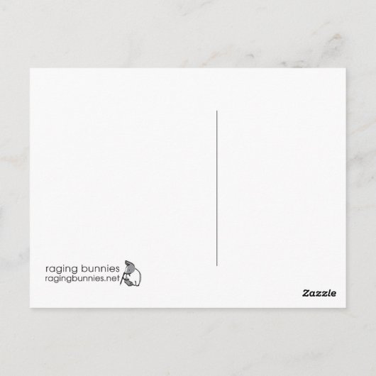 I LIEBE HER POSTKARTE (Rückseite)