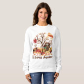 I Liebe-Herbst - Fall-Landschaft Sweatshirt (Vorne ganz)
