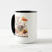 I Liebe-Herbst - Fall-Landschaft Tasse (Vorderseite Links)