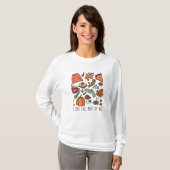 I Liebe Herbst Herbstleaves Pumpkins T-Shirt (Vorne ganz)