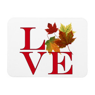 I Liebe Herbst Magnet
