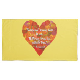 I Liebe Herbst - Red Aspen Leaf Herz 1, Brontë Zit Kissenbezug