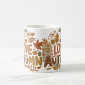 I Liebe Herbst Verwandlungstasse (Mittel)