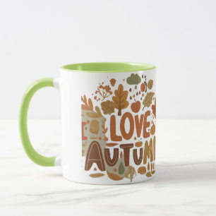 I Liebe Herbstkombo Tasse