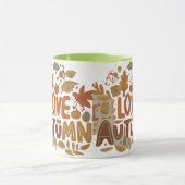 I Liebe Herbstkombo Tasse (Zentrum)
