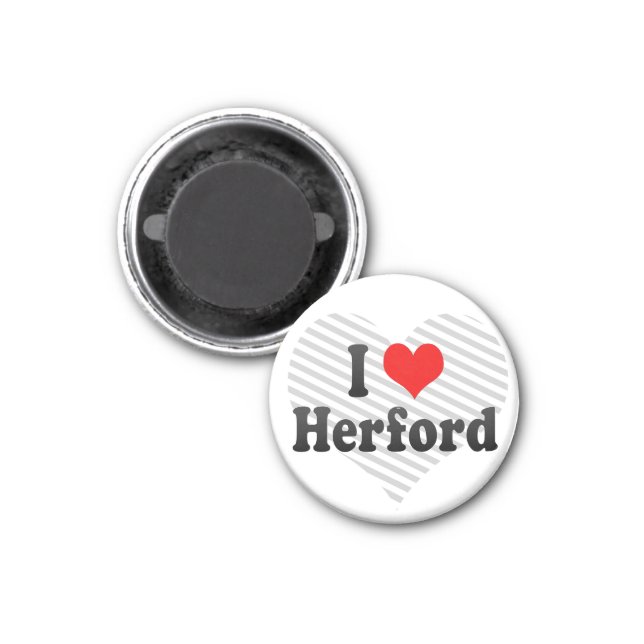 I Liebe Herford, Deutschland Magnet (Vorne)