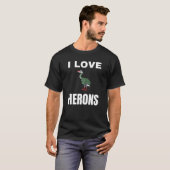 I Liebe Herons T-Shirt (Vorne ganz)