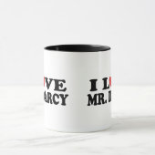 I Liebe-Herr Darcy Tasse (Zentrum)