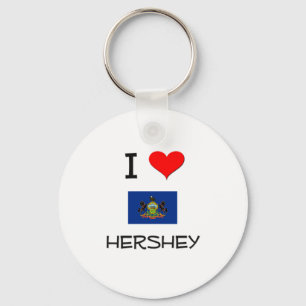 I Liebe Hershey Pennsylvania Schlüsselanhänger