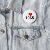 I Liebe (Herz) 1965 Button (Beispiel)
