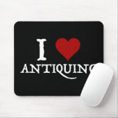 I Liebe (Herz) Antiquitäten Mousepad (Mit Mouse)