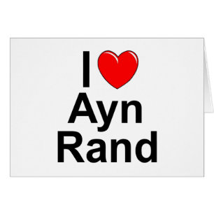 I Liebe (Herz) Ayn Rand