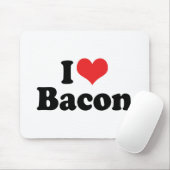 I Liebe Herz Bacon - Bacon Lover Mousepad (Mit Mouse)