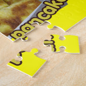 I Liebe (Herz) Banana Pancake ... Thai Street Food Puzzle (Seite)