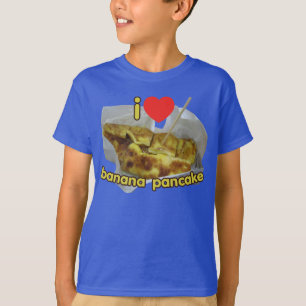I Liebe (Herz) Banana Pancake ... Thai Street Food T-Shirt
