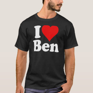 I LIEBE HERZ BEN BENJAMIN BENNY T-Shirt